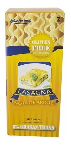 BlueDragon Pasta de arroz lasagna x 12 Un